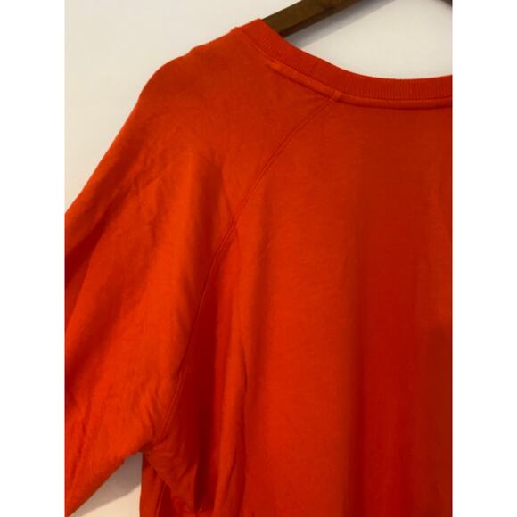 Athleta Mindset Sweatshirt 2X Super Soft Comfortable Long Sleeve Top Red Orange - Picture 8 of 8